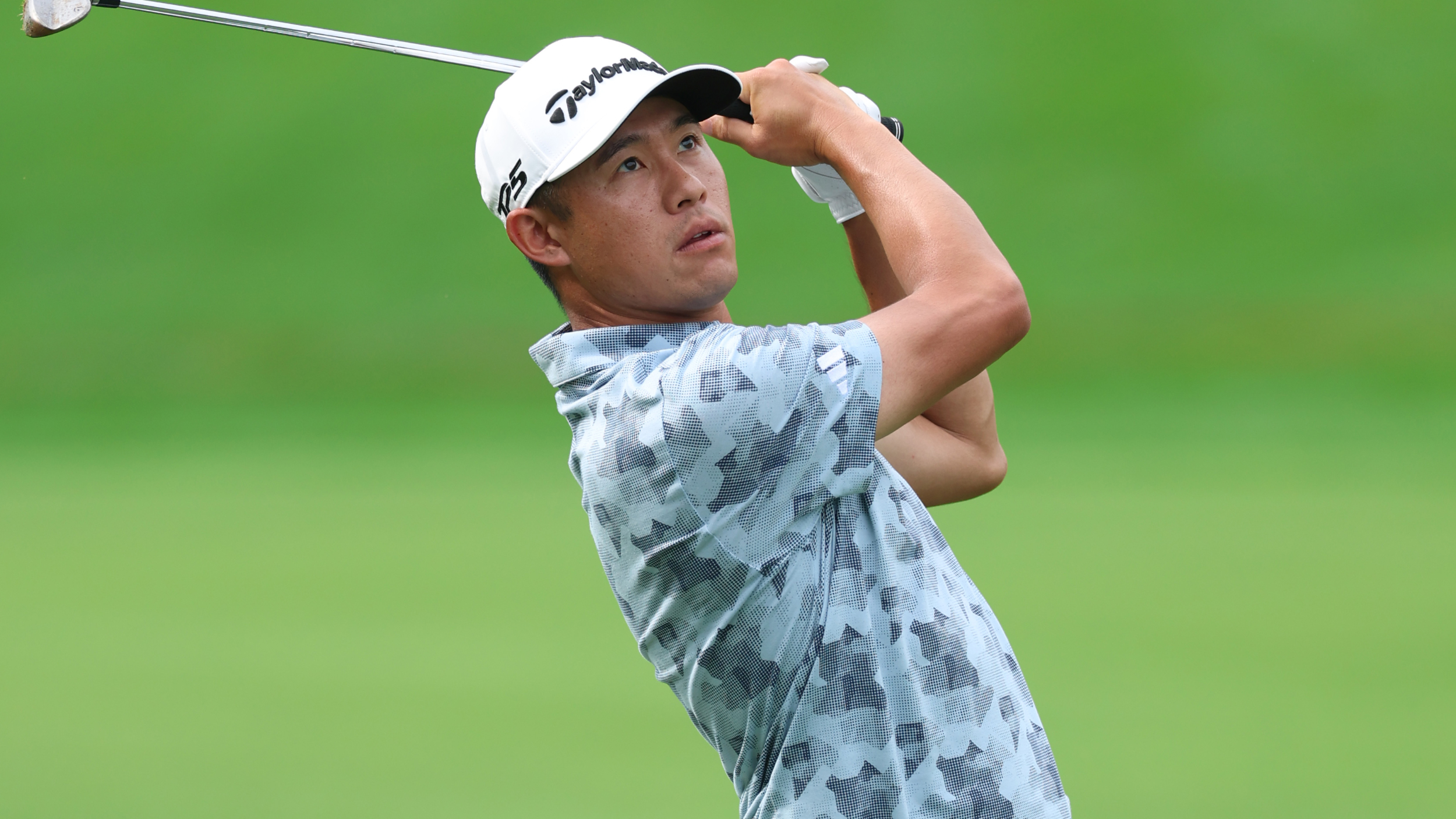 Collin Morikawa takes a shot at the PGA Championship