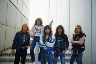 Iron Maiden in Tokyo in 1982