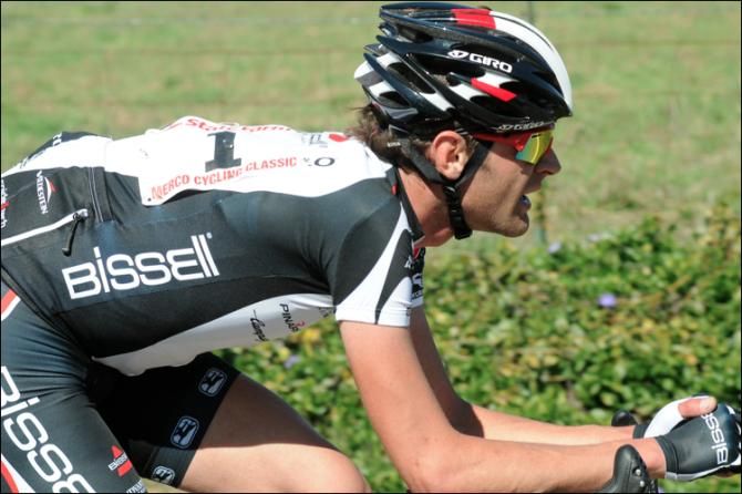Stage winner Phil Gaimon (BISSELL Pro Cycling)