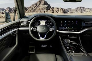 Volkswagen Touareg steering wheel
