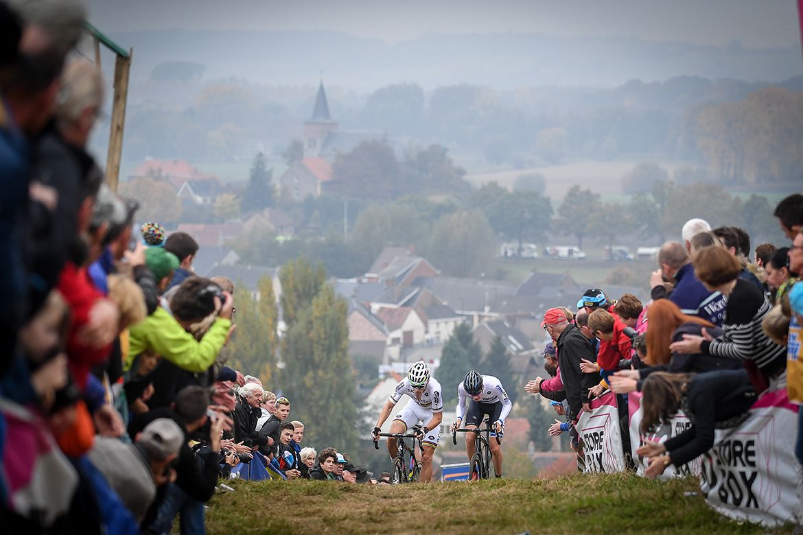 Toon Aerts with Wout Van Aert