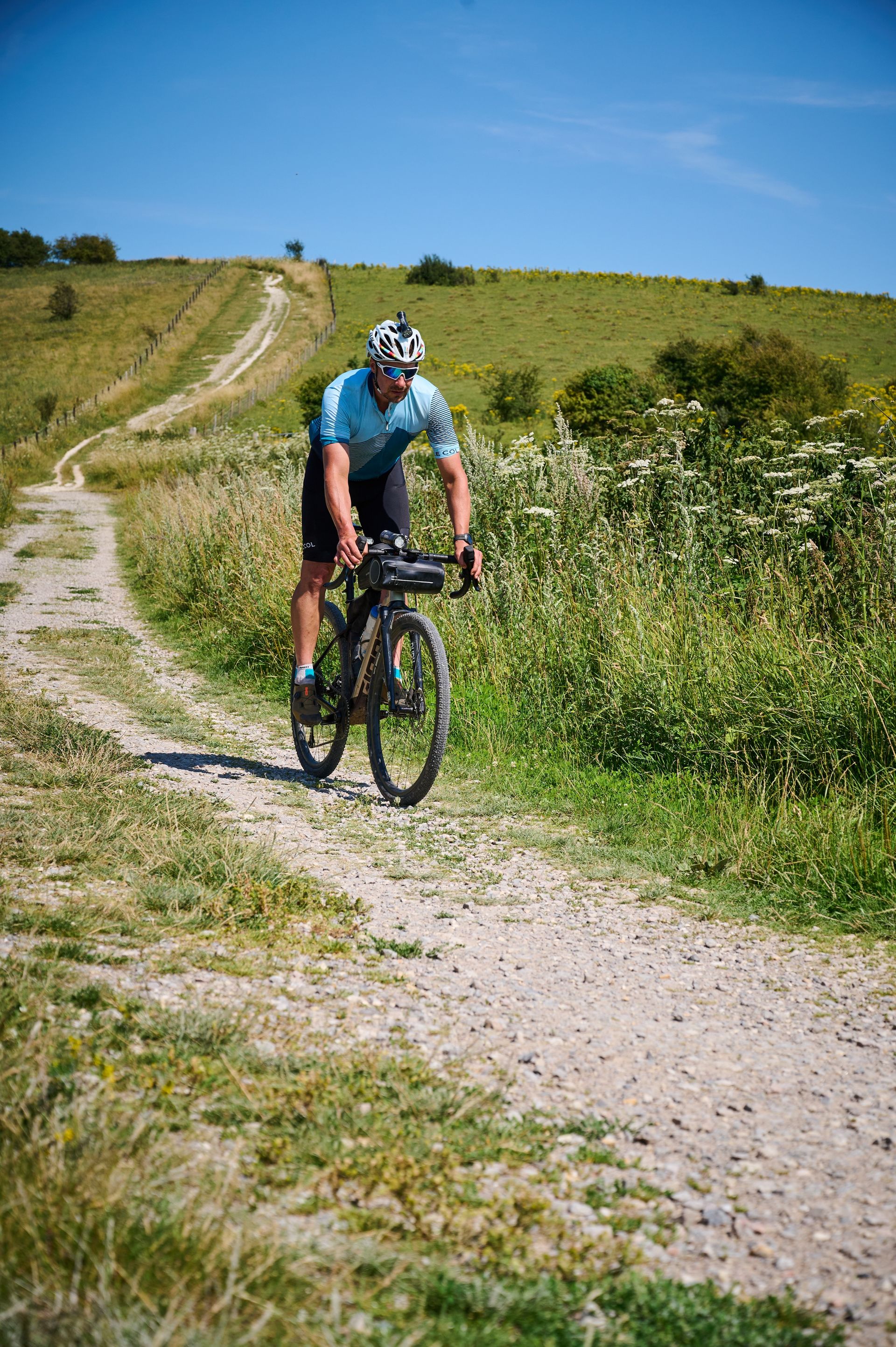 Tackling the South Downs in Haribo- powered zombie mode