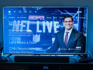 NFL studio show on Hulu Live TV