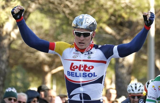 Andre Greipel (Lotto Belisol) wins
