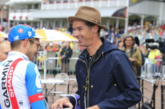 David Millar was at the start