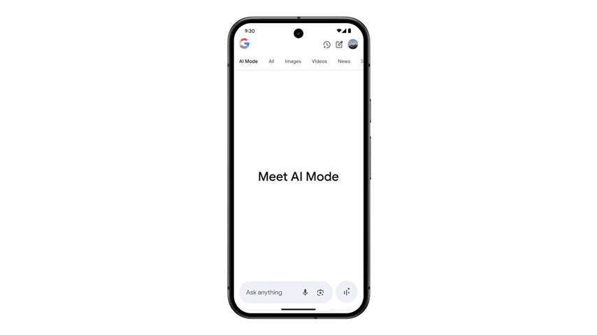 Google Search AI Mode looking for game tickets