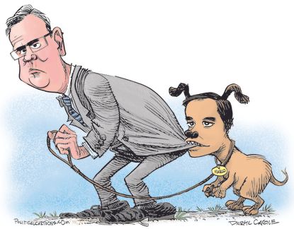 Political cartoon U.S. Jeb Bush Marco Rubio 2016
