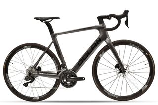 Image shows Dolan with new Shimano 105 Di2