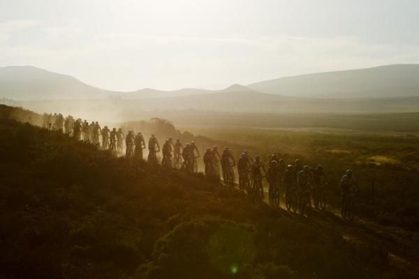 Racers during stage 3