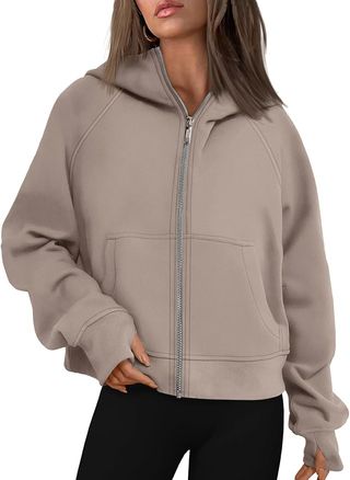 AUTOMET, Oversized Zip Up Hoodie