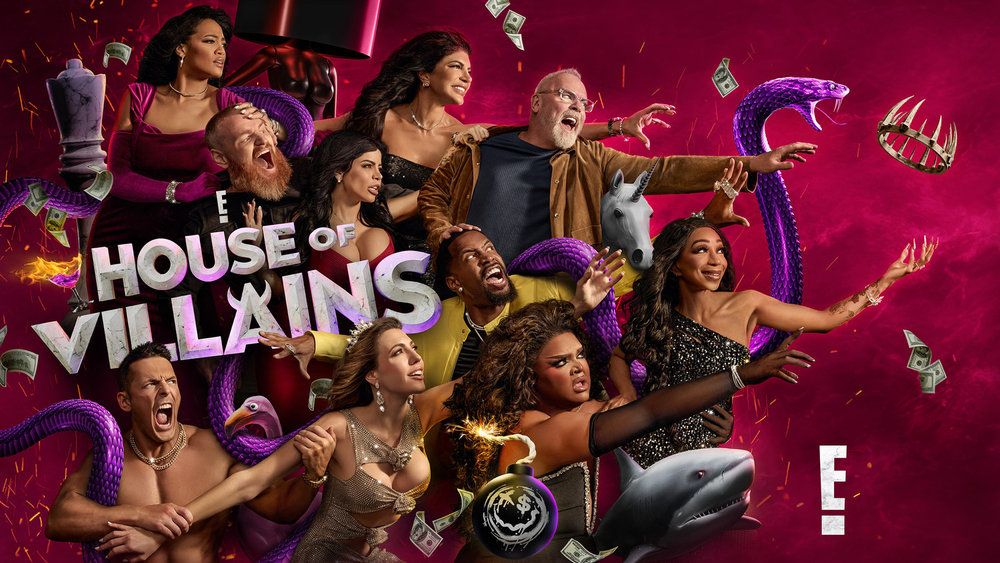 Key art featuring the cast of House of Villains season 2