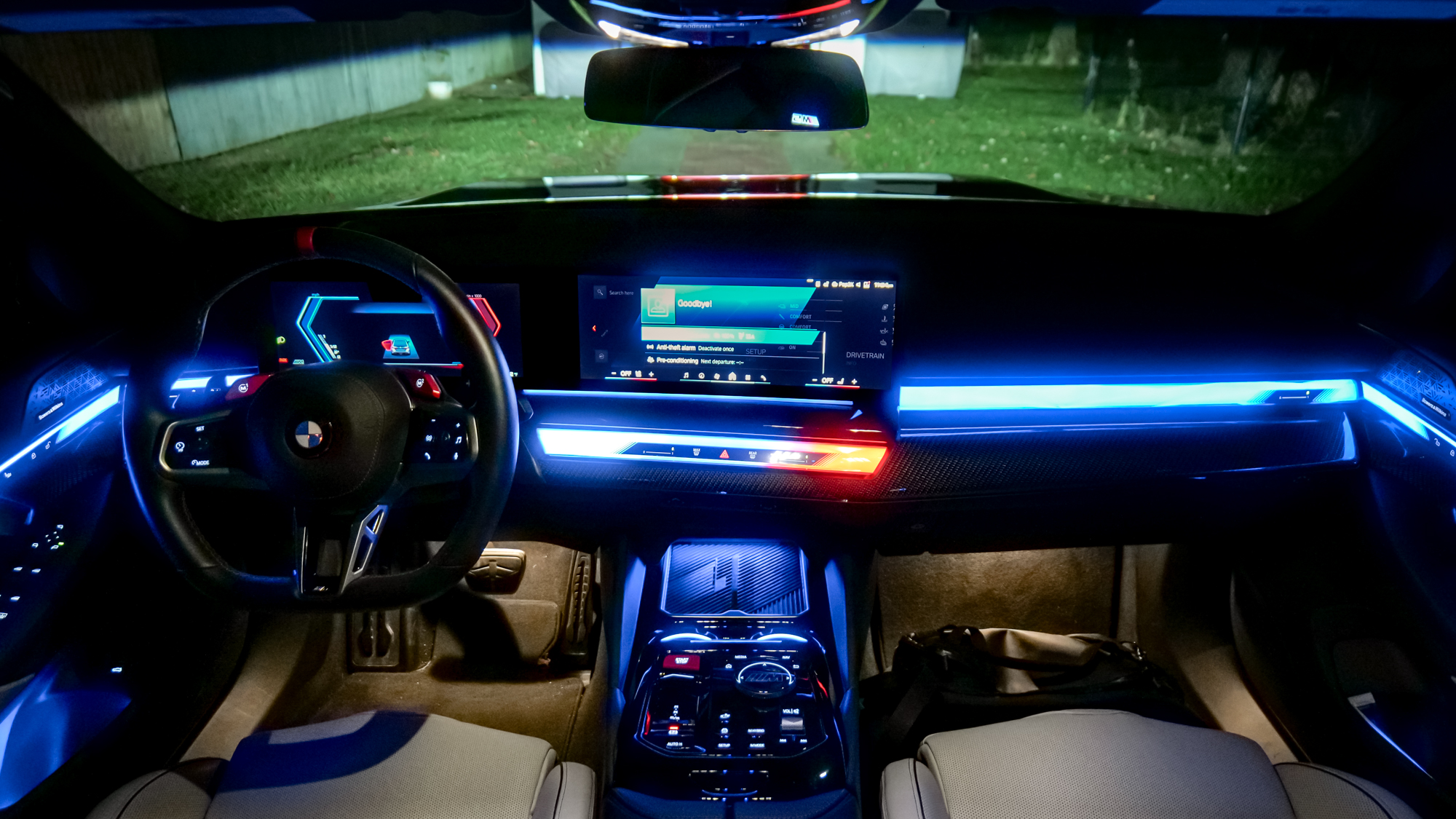 2025 BMW M5 test drive.