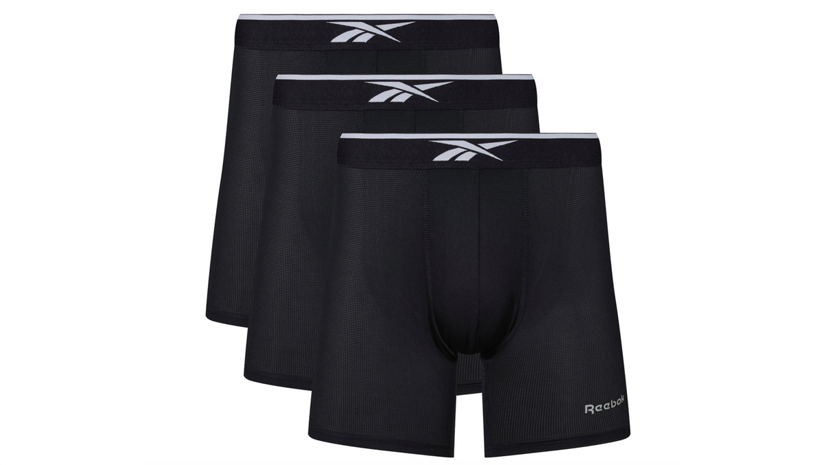 Reebok Mens Howe Long Sports Trunks - studio image