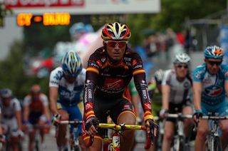 Spanish Champion Alejandro Valverde (Caisse d'Epargne)