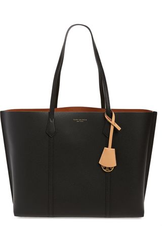 Perry Triple Compartment Leather Tote