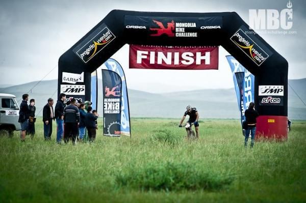 The finish