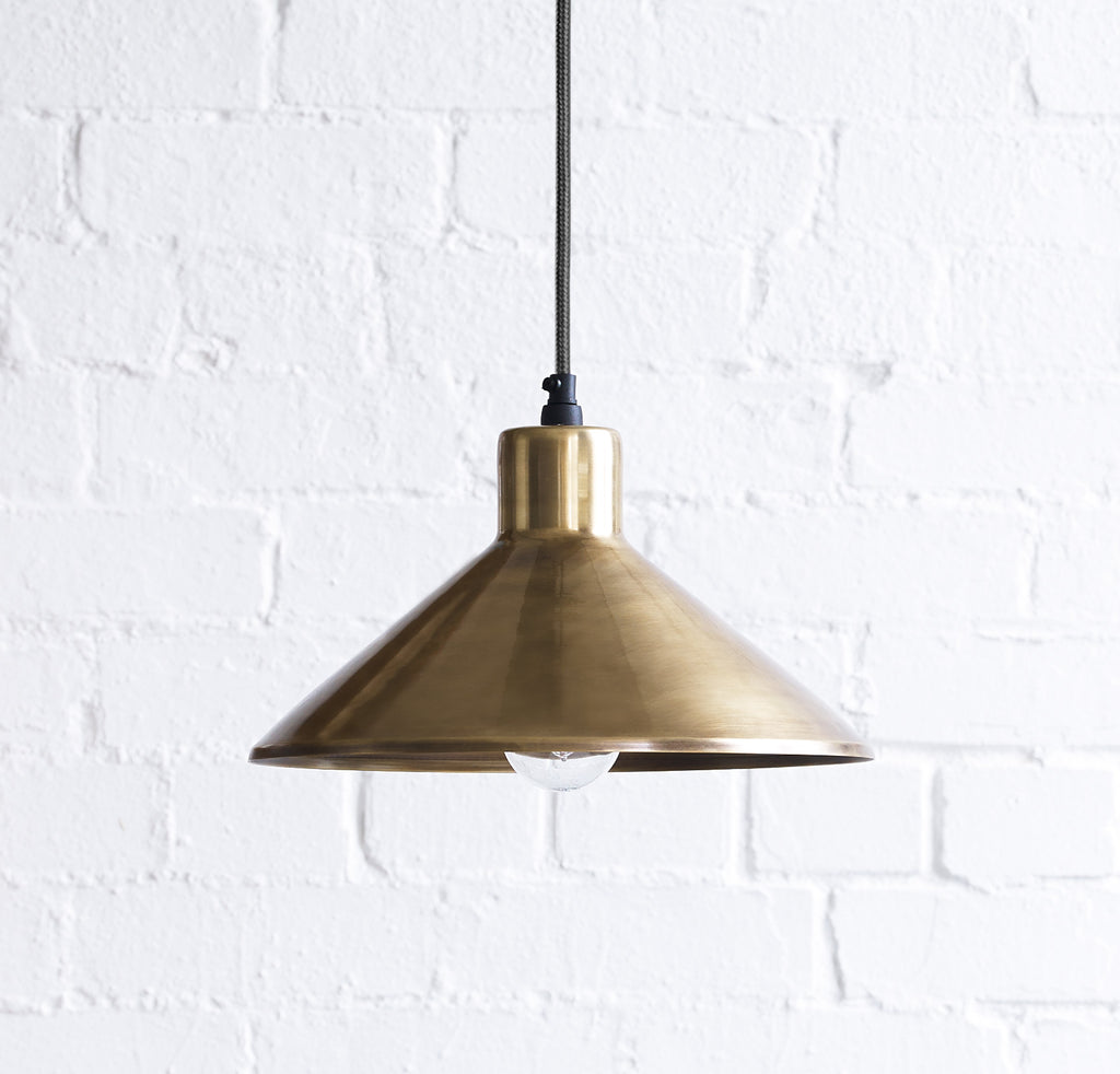 Thea Pendant Light in Antique Brass