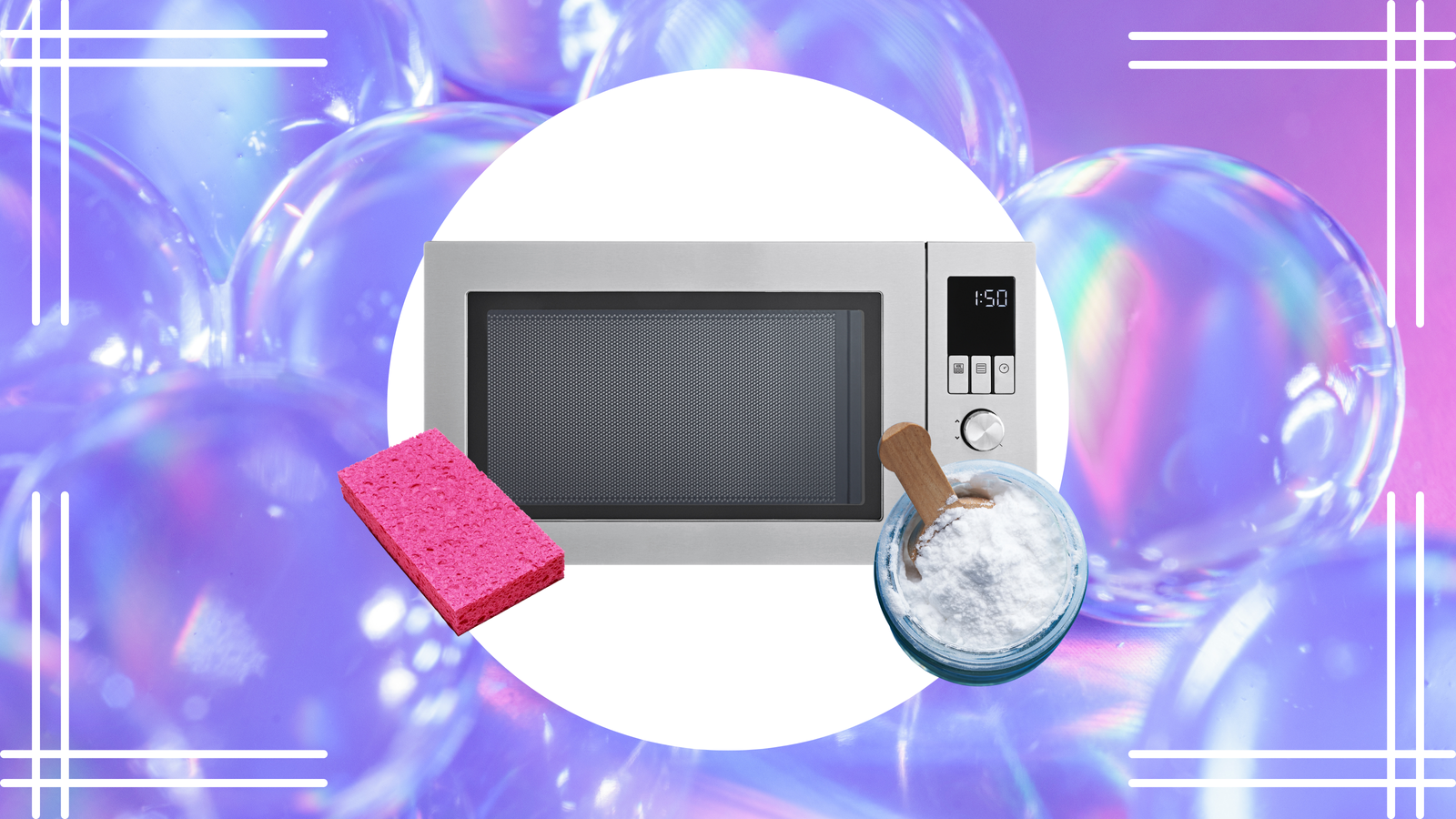 How to clean a microwave with baking soda Real Homes