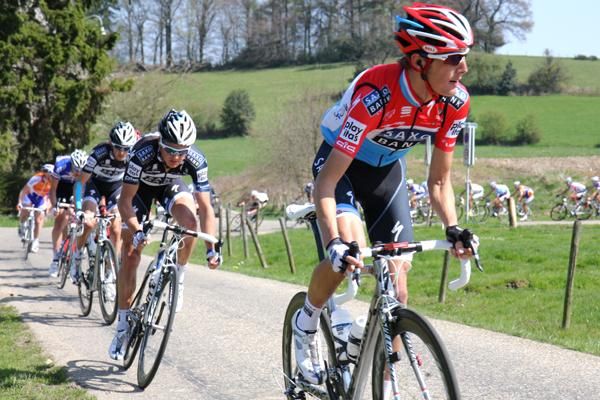 Andy Schleck (Team Saxo Bank) finished down in 18th place.
