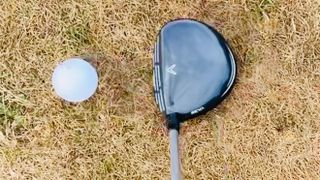 A shallow head shape makes using the REVA fairway wood off tight lies easier