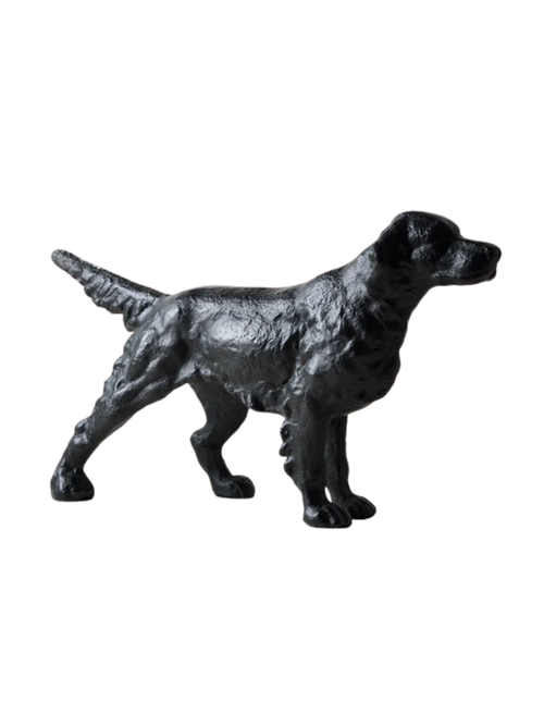 Diane Keaton + Hudson Grace &ldquo;Reggie&rdquo; Cast Iron Dog Door Stopper