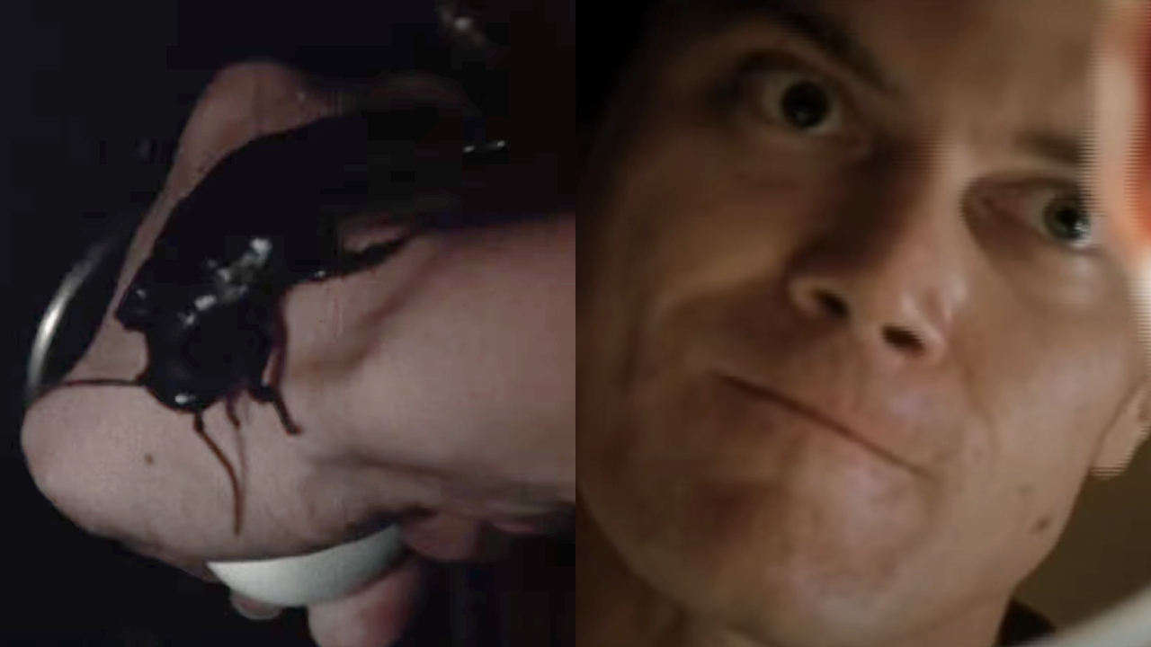 Cockroach from Bug and Michael Shannon in Bug