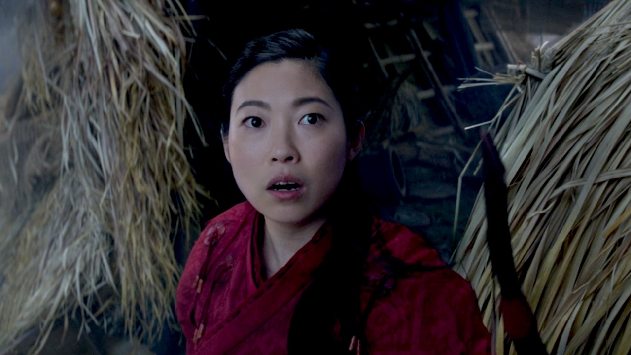 Awkwafina como Katy en Shang-Chi y la Leyenda de los Diez Anillos