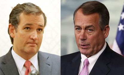 Cruz vs. Boehner