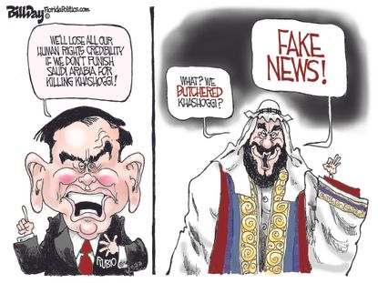 World Marco Rubio Jamal Khashoggi murder fake news