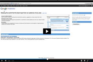 Video Tutorial: Google Moderator Training