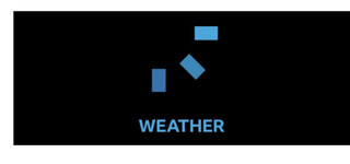 The logo for BBC Weather.