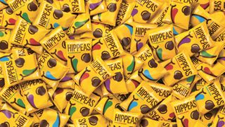 jkr used visual cues from the 1960s to inspire the Hippeas packaging