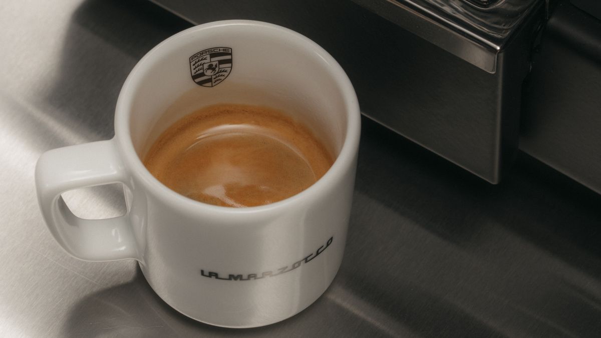 Limited edition Porsche / La Marzocco espresso machine
