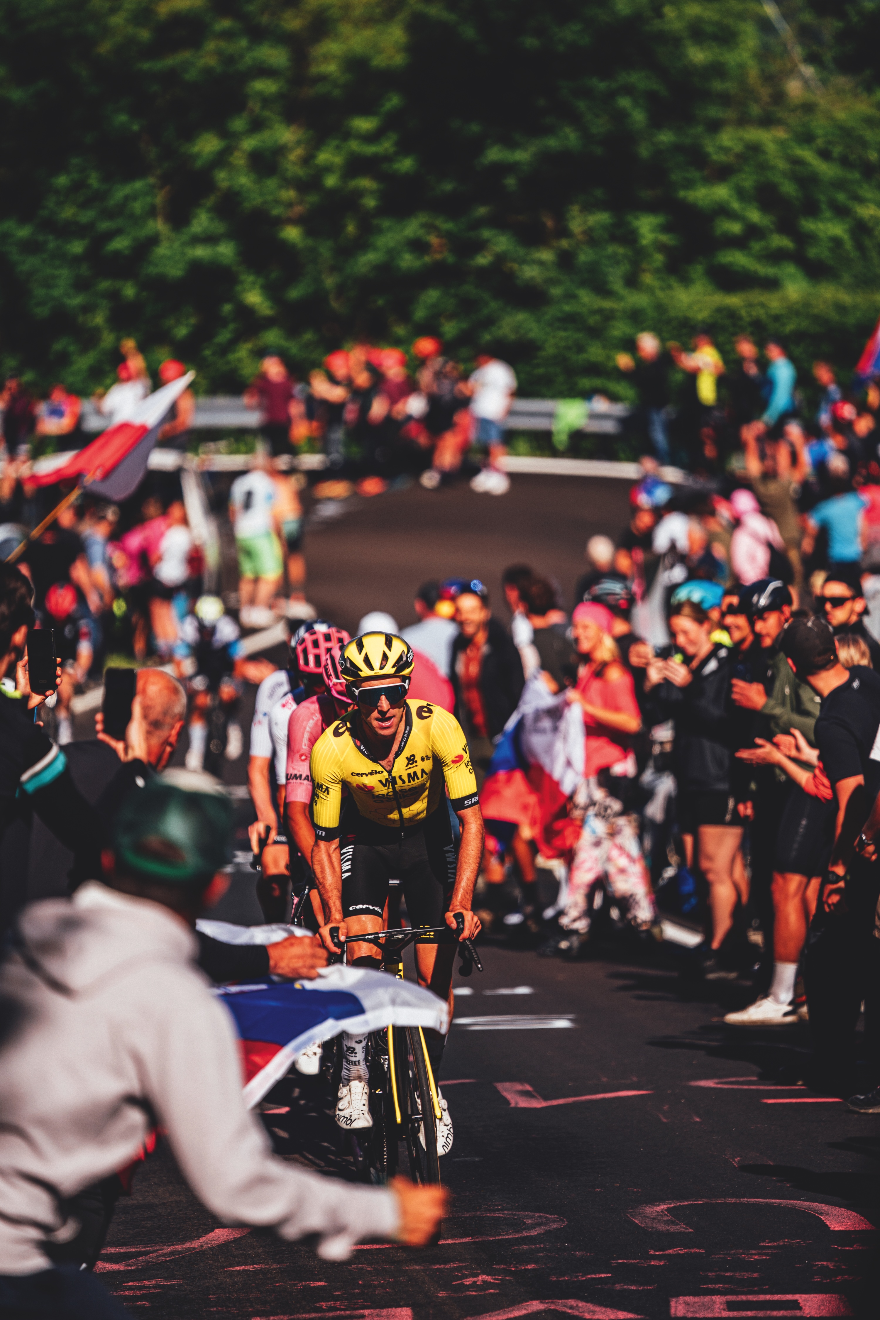 Simon Yates at the 2025 Giro d'Italia