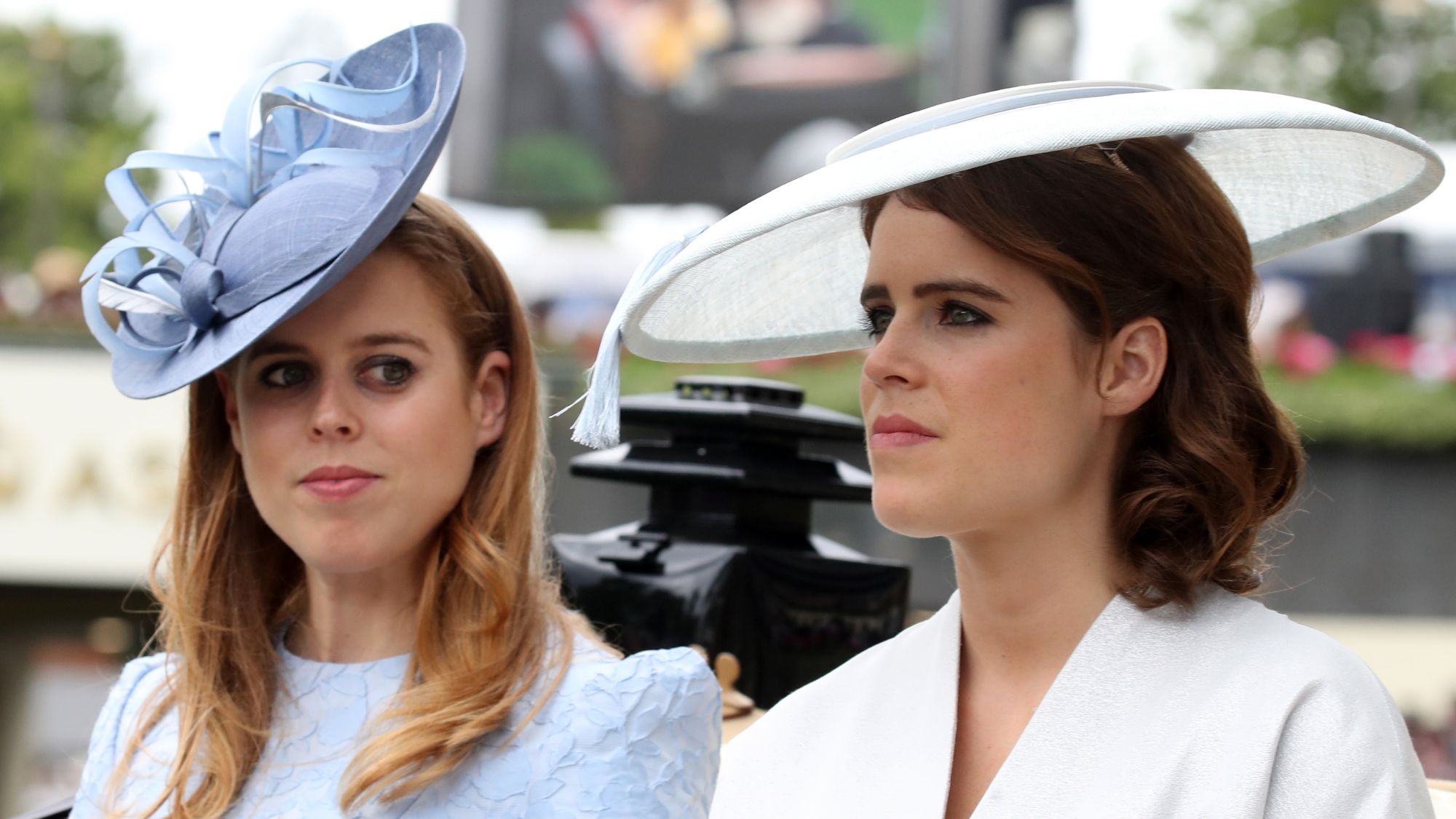 Princesses Beatrice and Eugenie attend Royal Ascot in 2018