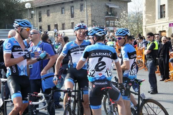 Fabian Wegmann (Garmin-Barracuda) was let down with third on the stage