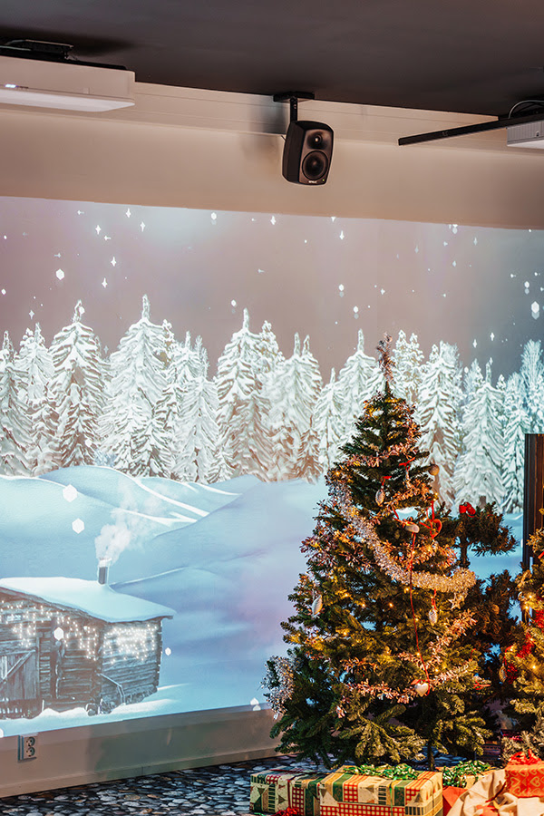 Christmas comes to life inside Lapland's Santa Visitor Centre.