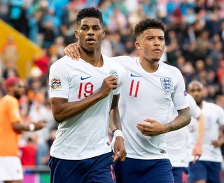 Marcus Rashford and Jadon Sancho