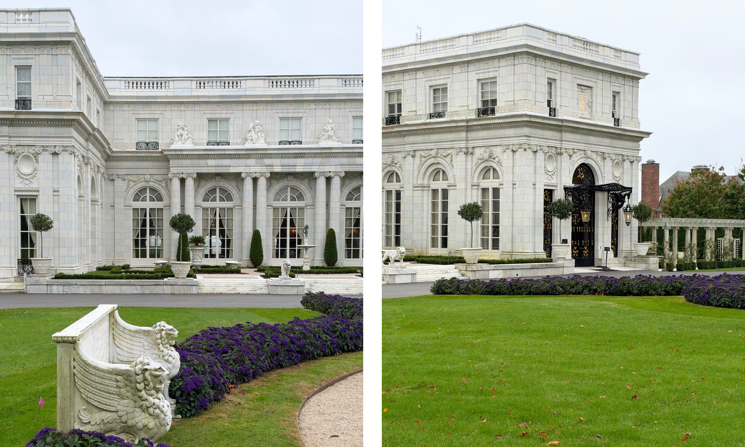 stone mansions in newport, ri
