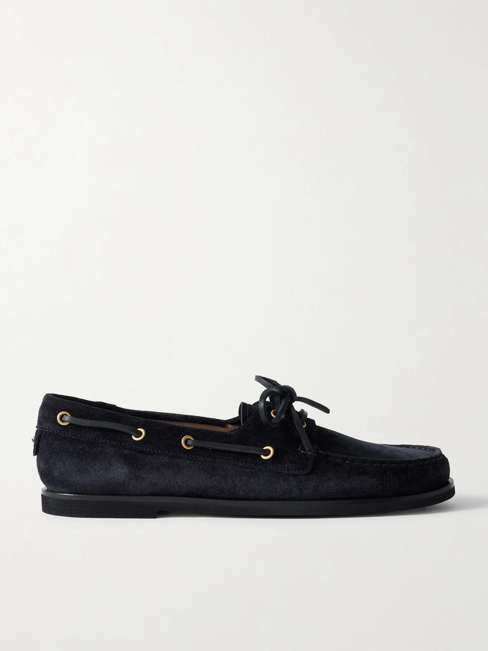 Vandée suede boat shoes