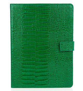 Smythson crocodile print iPad cover, £325
