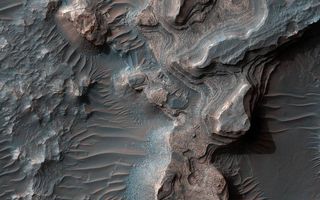 Uzboi Vallis on Mars