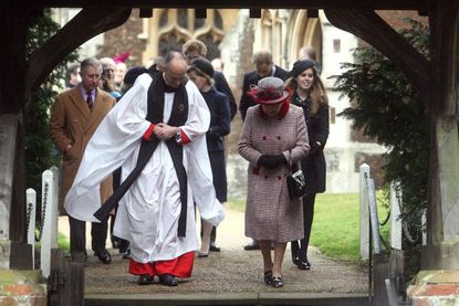 The royal family always attends church on Christmas morning.