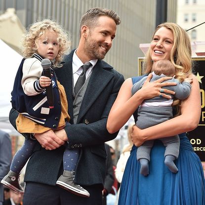 Ryan Reynolds and family