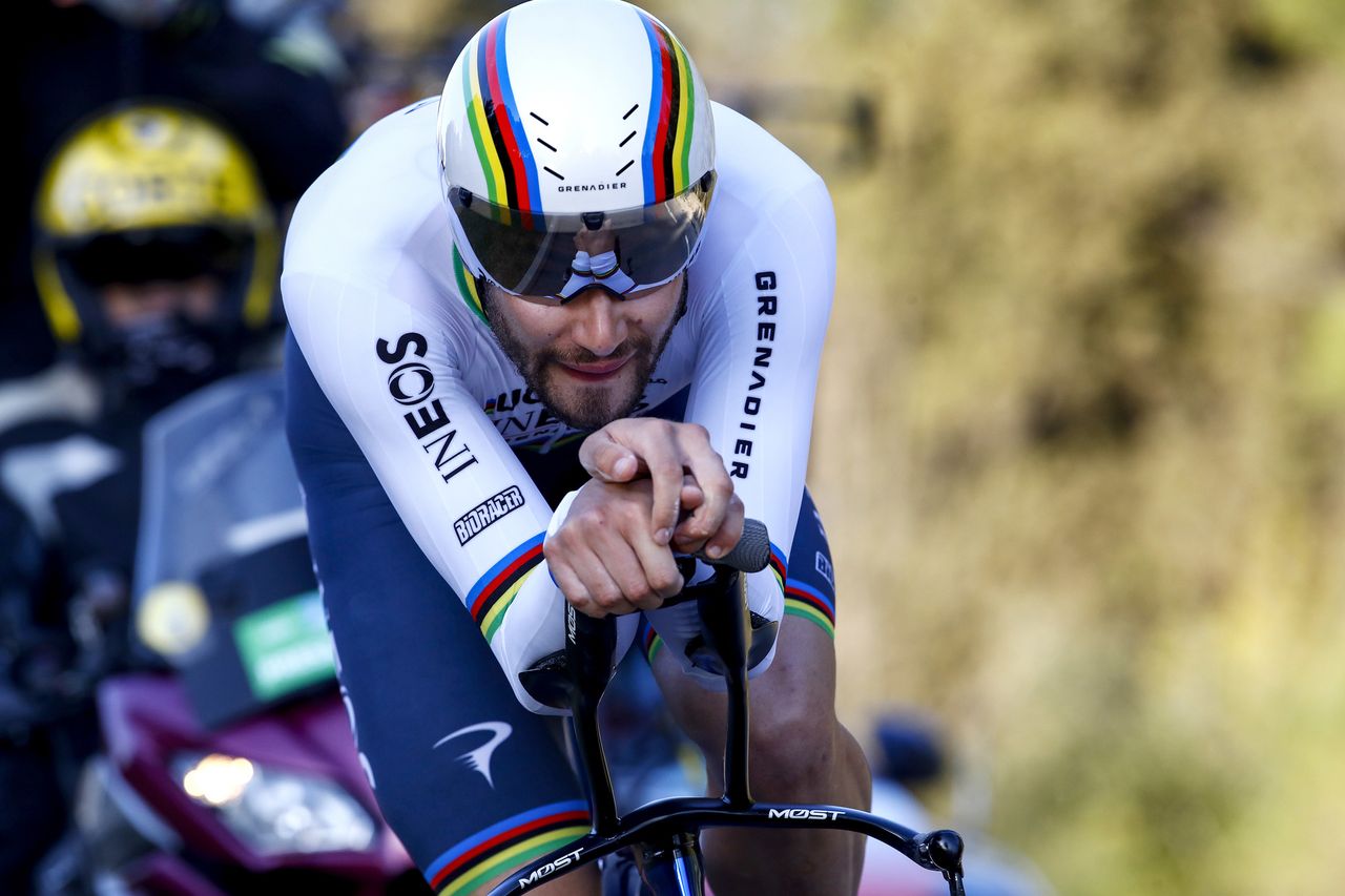 Tour de la Provence 2022 7th Edition Prologue Berreltang Berreltang 71 km 10022022 Filippo Ganna ITA INEOS Grenadiers photo Roberto BettiniSprintCyclingAgency2022