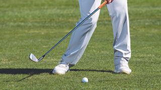 Alistair Davies demonstrating solid iron play