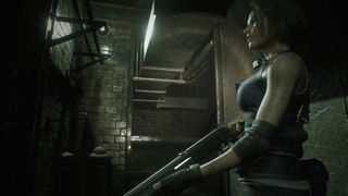 Resident Evil 3 remake Jill shotgun
