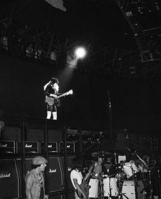 AC/DC performing at Rock In Rio Festival