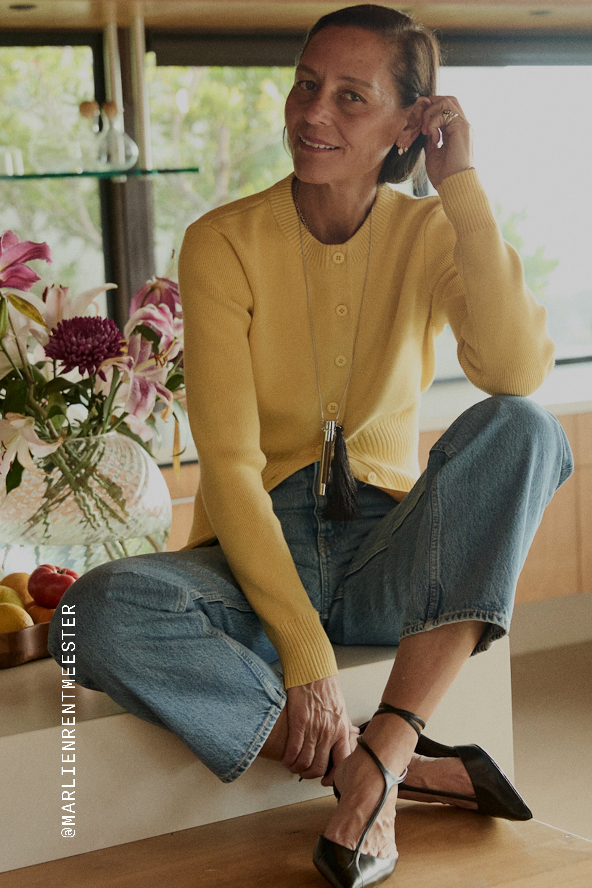 Ruby Ribbed Knitted Cardigan