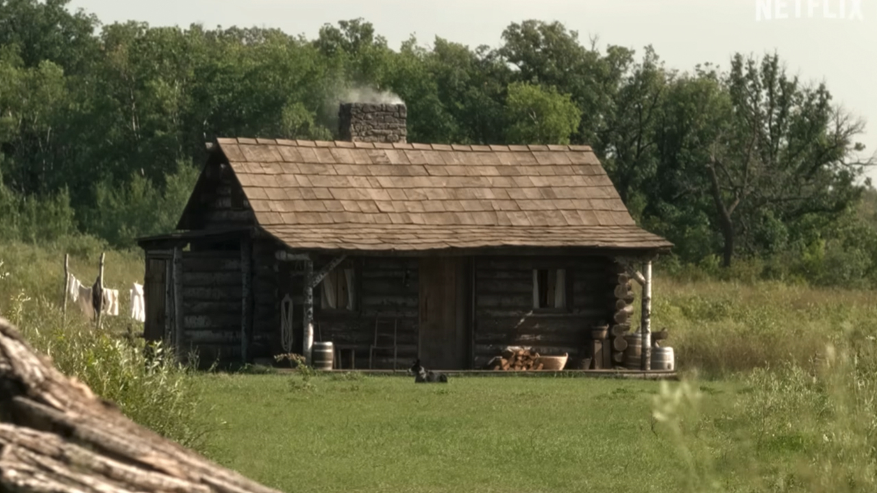 The house in Little House on the Prairie